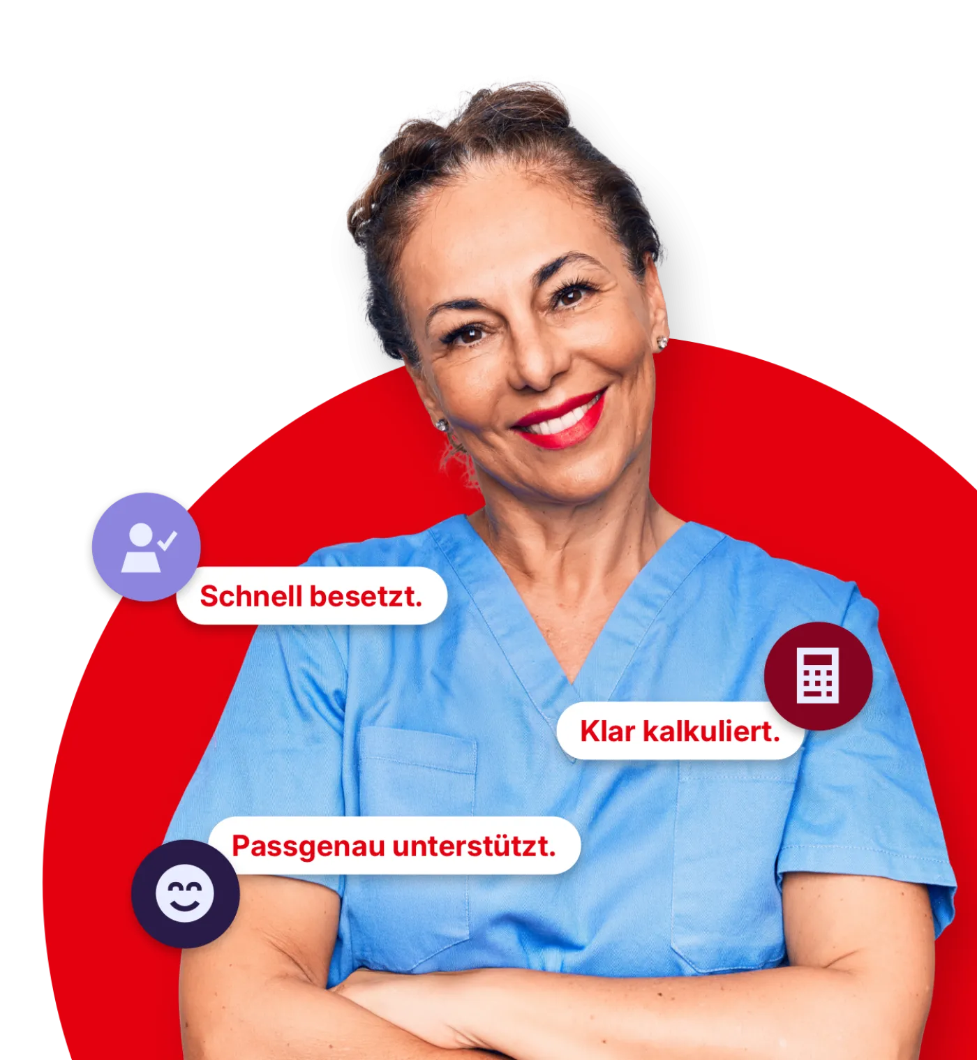 Erziehern mittleren Alters lächelt